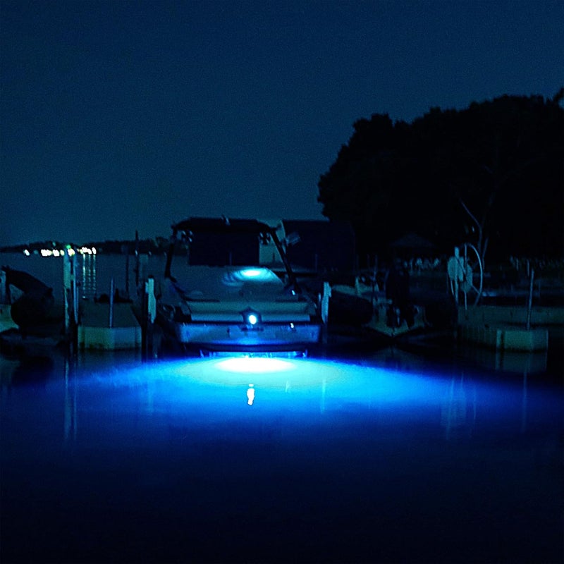 Tidal Wake IP68 Underwater 1/2in Standard Boat Drain Plug LED Light, Brilliant Underwater Lighting in Minutes! No Holes to Drill! - Image 3